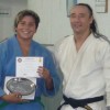 Nuevas graduaciones en el Dojo BUSHIDO-Mar del Plata, Distincion a Aldana Martinez.