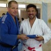 El Mtro.Jorge Juri recibió un emotivo presente durante su visita a Dojo Takeshi