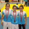 Campeonato Sudamericano Infantil de Chile,Medallas para Estrella ,Jaqueline y Jesica Olmos