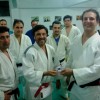 Visita de Judoka de Rosario  Juan José Monsalve a Club Huracán/Academias Juri