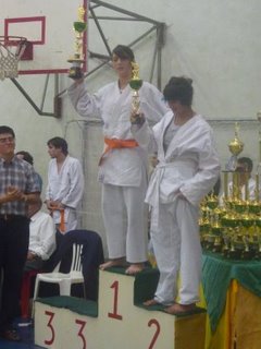 Aylen Vargas Campeona en Infantiles B más de 58 kg