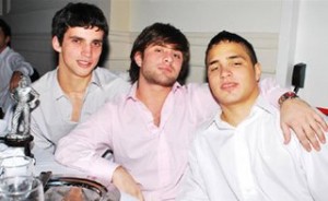 Alejandro Clara , Mariano Russo & Diego Rodríguez.