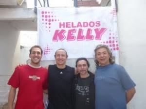 Facundo Gallo, Prof. Ariel "Wizard"Alvarez,Oscar Piñeyro y Marcelo Amure.