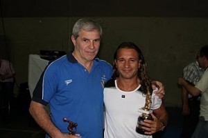 Mtro.Antonio Gallina y Fabián Lavalle en la Ceremonia. 