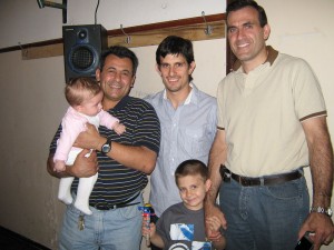 Pablo Díaz Soto , Walter Dzurovcin  y Alejandro Elissi.