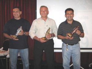 Premios Jigoro Kano: 1º  Mtro.Aníbal Janeiro(CCBA),2º Mtro.Angel Elissi(I.H), 3º Mtro.Pablo Díaz Soto (C.I)