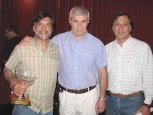 Jorge Juri , Antonio Galina y Juan Carlos Leguizamón.