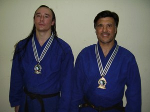 Ariel "Wizard " Alvarez y Jorge O.Juri Campeones Mundiales  J.Jitsu 2006 (Katas)