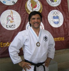 Prof. Jorge Juri a cargo de la Escuela  de Judo de Iniciación Deprtiva del EMDeR.