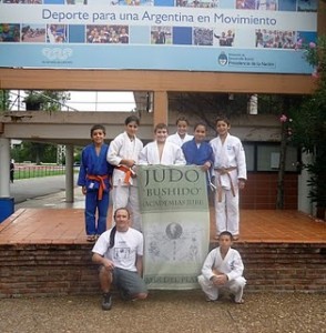 Judokas de la Regional en el CENARD.