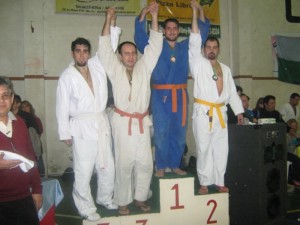 Claudio Pallini , Subcampeón en kyus Nov. - 100 Kg.