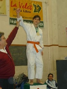 Lara Amure Campeona en Infantil A - 44 Kg.