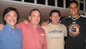 Jorge Juri,Daniel De la Cueva, Eduardo Loza y Eduardo Fernández.
