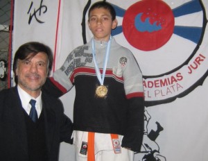 Marcio Liberatore 1º en infantil B - 36 Kg