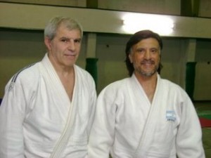 Mtro.Antonio Gallina (Disertante) y Prof. Jorge Juri (Coordinador)