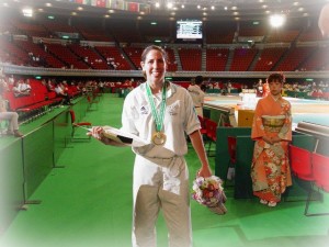 Daniela Krukower Campeona Mundial en Osaka- Japón.