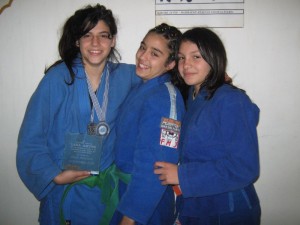 Lara Amure, Cinthya Almada y Rosario Torres 