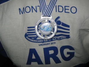 Medalla de Plata Sudamericano Sub 13-Montevideo-Uruguay