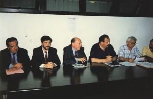 Jorge Juri miembro del 1er. Consejo Asesor del EMDeR 1996, denominación que reemplazó al anterior Consejo Municipal del Deporte
