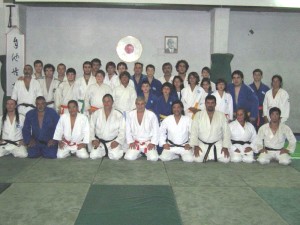 Foto de Archivo: 2º Campo Entrenamiento Federación Metropolitana de Judo en Luz y Fuerza-Mar del Plata en el Año 2009.