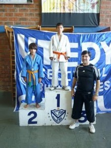 Marcio Liberatore 1º en Infantil B- 36 Kg.