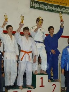 Judoka en constante ascenso, Braian Kren (3°) en el Podio.