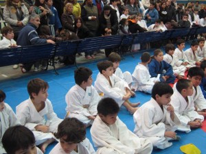 Judokas de categoría Escuelita.