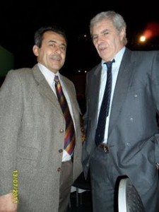 Maestros Pablo Díaz Soto y Antonio Gallina.