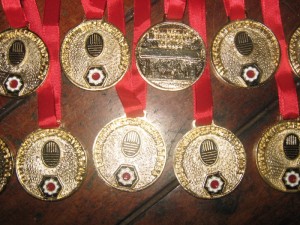 Medallas XV Campeonato Metropolitano de Judo.