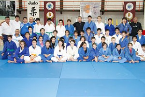 Integrantes del Equipo de Argentina Sub 13 y Sub 15 con los Técnicos..