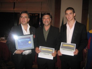 Alejando Yapuncic, Jorge Juri, Matías Etchechury.