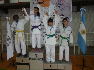 Podio Panamericano Sub 15 -53 Kg